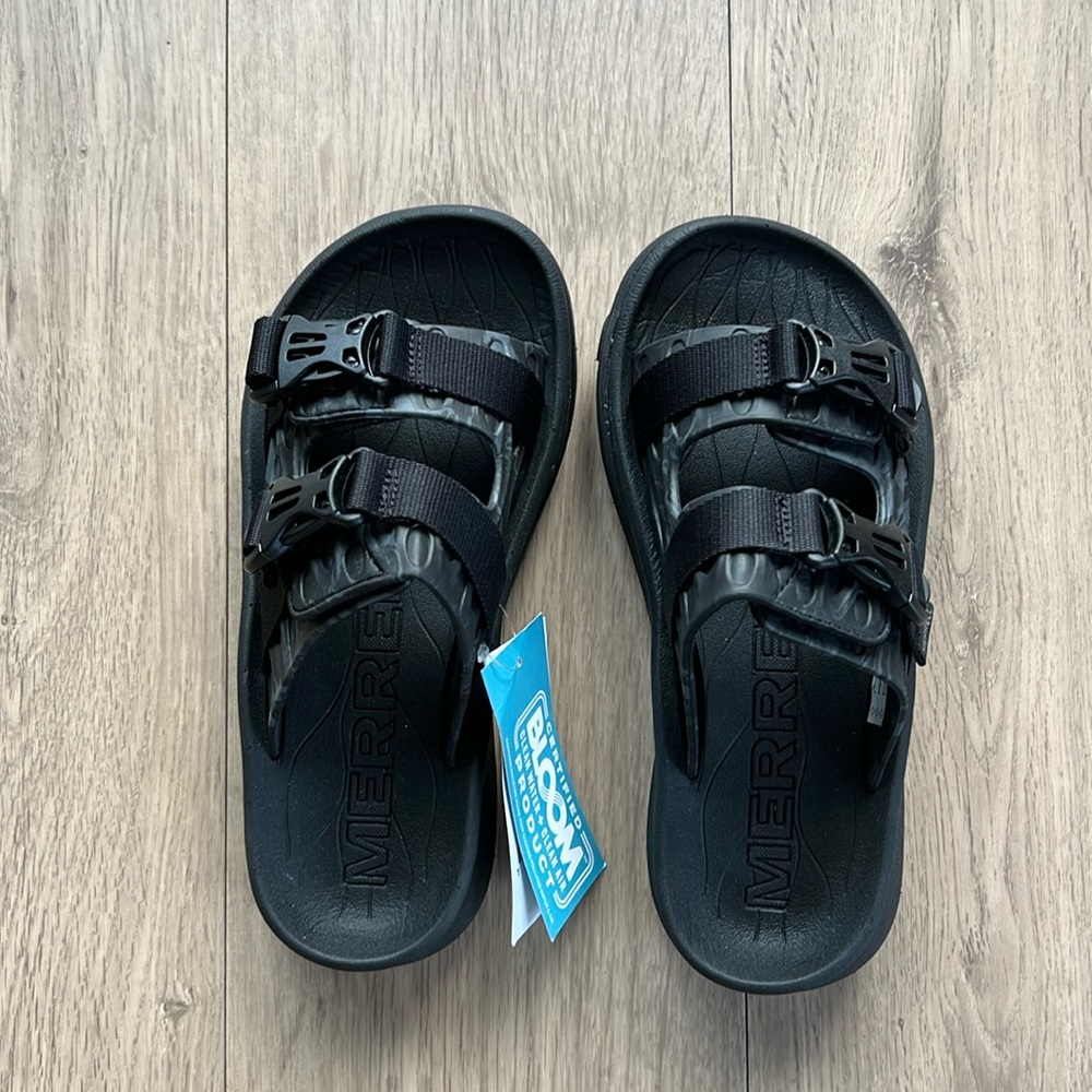 NWT Merrell Women's Hut Ultra Wrap Slides